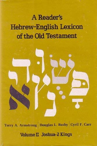 9780310370307: A Reader's Hebrew-English Lexicon of the Old Testament