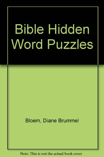 9780310381310: Bible Hidden Word Puzzles