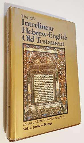 The Niv Interlinear Hebrew-English Old Testament, Volume 2 (9780310388906) by John R. Kohlenberger [ed.]