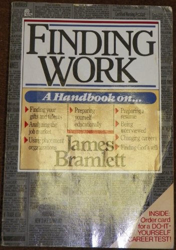 9780310390312: Finding Work: A Handbook