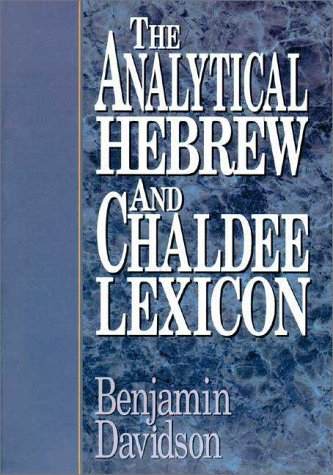 Imagen de archivo de Analytical Hebrew Chaldee Lexicon a la venta por HPB-Red