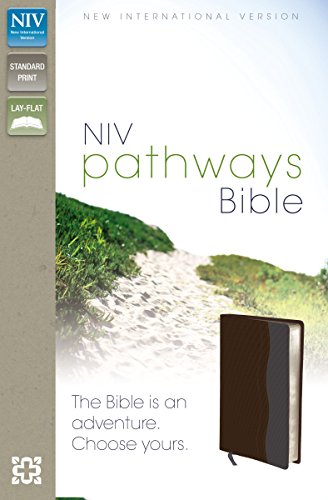 9780310402657: NIV Pathways Bible: Chocolate/Charcoal, Italian Duo-tone