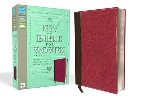 9780310409564: NIV, Bible for Women, Leathersoft, Brown/Pink: Fresh Insights for Thriving in Today's World