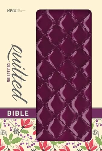 Beispielbild fr NIV, Quilted Collection Bible, Imitation Leather, Purple, Red Letter Edition zum Verkauf von Buchpark