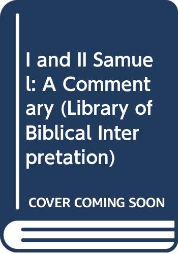 Beispielbild fr I and II Samuel [Library of Biblical Interpretation] zum Verkauf von Windows Booksellers