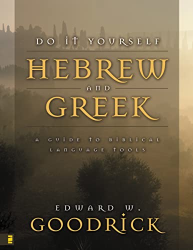 Stock image for Do It Yourself Hebrew and Greek for sale by Christian Book Store