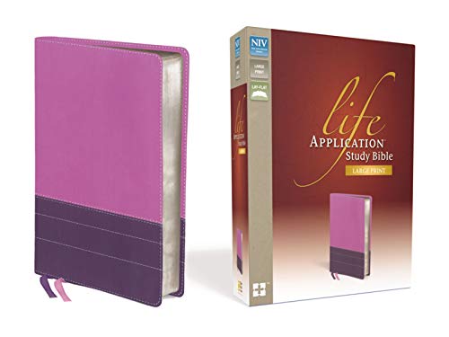 9780310419037: Life Application Study Bible: New International Version, Dark Orchid / Plum, Italian Duo-Tone