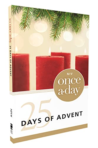 Stock image for Niv, Once-A-Day 25 Days of Advent Devotional, Paperback for sale by ThriftBooks-Atlanta