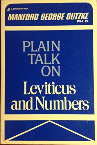 9780310419518: PLAIN TALK ON LEVITICUS AND NUMBERS