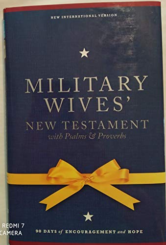 Stock image for NIV, Military Wives' New Testament With Psalms and Proverbs, Hardcover: 90 Days of Encouragement and Hope for sale by SecondSale