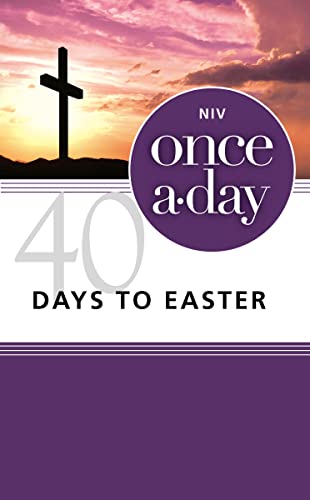 9780310421320: NIV, Once-A-Day 40 Days to Easter Devotional