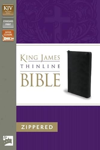 9780310421351: Holy Bible: King James Version, Black, Bonded Leather, Thinline, Zippered