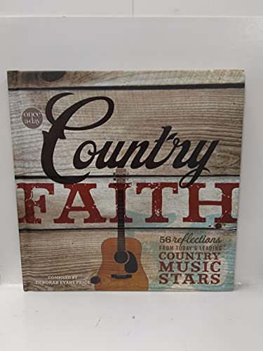 Beispielbild fr Once-A-Day Country Faith: 56 Reflections from Today's Leading Country Music Stars zum Verkauf von Gulf Coast Books