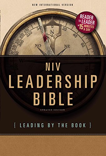 Stock image for NIV, Leadership Bible, Hardcover: Leading by The Book for sale by Byrd Books