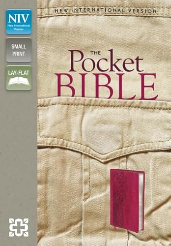 9780310423126: NIV, Pocket Bible, Imitation Leather, Pocket-Sized, Red