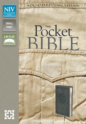 9780310423133: NIV, Pocket Bible, Imitation Leather, Pocket-Sized, Gray