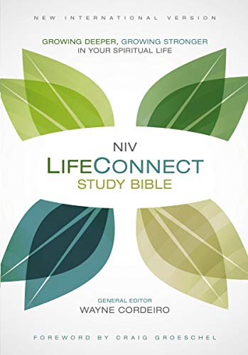 9780310426400: NIV, LifeConnect Study Bible, Hardcover, Red Letter Edition: Growing Deeper, Growing Stronger in Your Spiritual Life