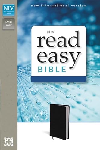 NIV, ReadEasy Bible, Imitation Leather, Black (9780310432012) by Zondervan