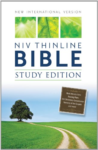 9780310432234: Thinline Bible-NIV-Study
