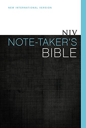 Beispielbild fr Holy Bible: New International Version, Note-Taker's Bible zum Verkauf von WorldofBooks