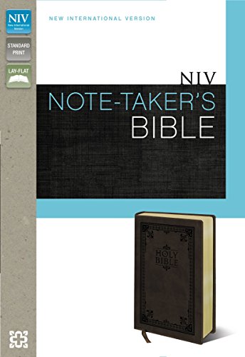 9780310432609: Holy Bible: New International Version Italian Duo-Tone, Brown, Note Taker's Bible, Ribbon Marker