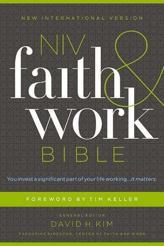 Imagen de archivo de NIV, Faith and Work Bible, Hardcover a la venta por Your Online Bookstore