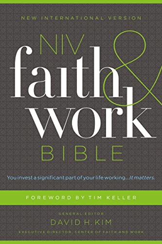 Stock image for NIV, Faith and Work Bible, Hardcover for sale by ThriftBooks-Dallas