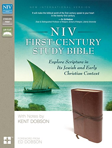 NIV, First-Century Study Bible, Leathersoft, Brown: Explore Scripture in Its Jewish and Early Chr...
