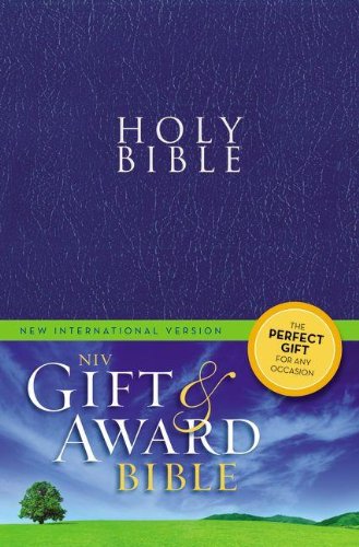 9780310434443: Holy Bible: New International Version Blue Gift & Award Bible