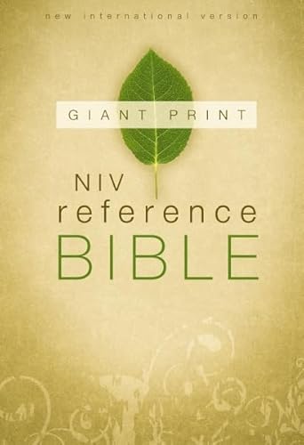 Imagen de archivo de Holy Bible: New International Version Giant Print Reference Bible a la venta por AwesomeBooks