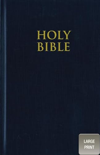 9780310435266: Church Bible-NIV-Large Print: New International Version, Navy, Church Bible