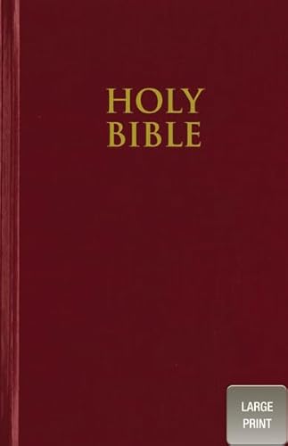 Beispielbild fr NIV, Pew Bible, Large Print, Hardcover, Blue zum Verkauf von AwesomeBooks