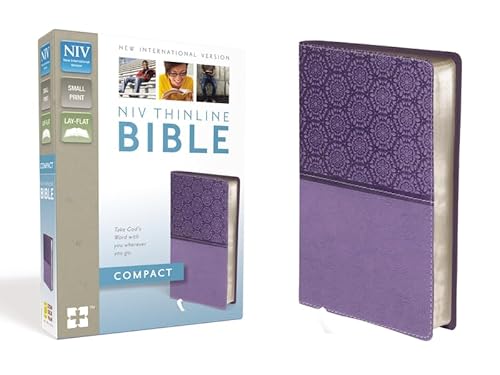 Imagen de archivo de NIV, Thinline Bible, Compact, Imitation Leather, Lavender, Red Letter Edition a la venta por Wonder Book