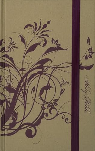 Stock image for NIV, Thinline Craft Collection Bible, Hardcover, Tan/Purple, Red Letter Edition for sale by Once Upon A Time Books