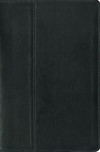 9780310436379: Holy Bible: New International Version, Ebony Premium Leather, Thinline, Reference