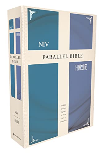 9780310436829: Side-By-Side Bible-PR-NIV/MS: New International Version & The Message