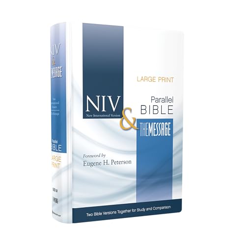 9780310436850: Side-By-Side Bible-PR-NIV/MS-Large Print: Two Bible Versions Together for Study and Comparison