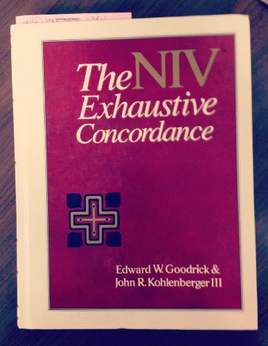 9780310436904: The Niv Exhaustive Concordance