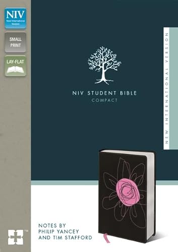 NIV, Student Bible, Compact, Imitation Leather, Brown/Pink (9780310437178) by Yancey, Philip; Stafford, Tim