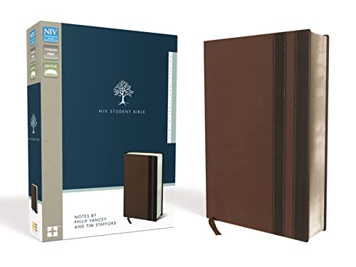 NIV, Student Bible, Leathersoft, Brown