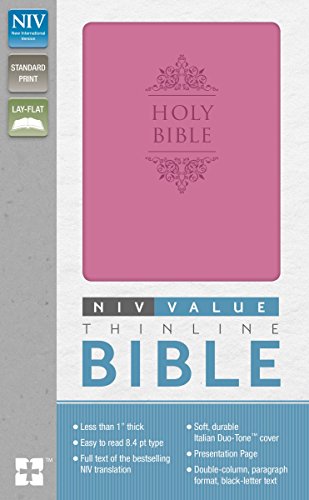 9780310437673: Holy Bible: New International Version Orchid, Italian Duo-Tone Premium Value Thinline Bible