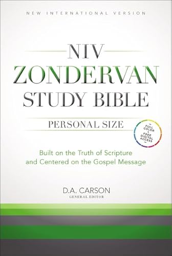 Stock image for NIV Zondervan Study Bible, Personal Size, Hardcover: Built on the Truth of Scripture and Centered on the Gospel Message for sale by GF Books, Inc.