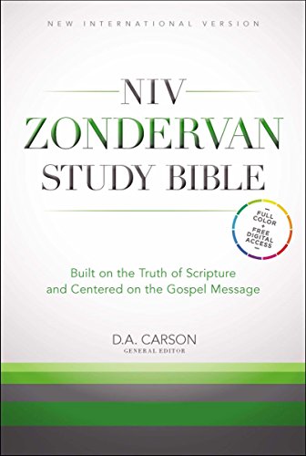 Stock image for NIV Zondervan Study Bible, Hardcover: Built on the Truth of Scripture and Centered on the Gospel Message for sale by Dream Books Co.