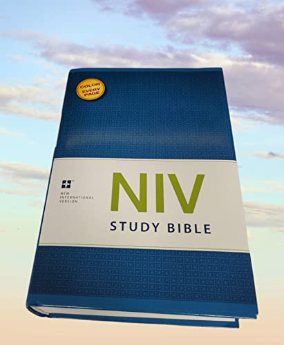 9780310438922: NIV Study Bible, Hardcover, Red Letter Edition