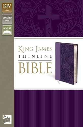 Stock image for KJV, Thinline Bible, Imitation Leather, Purple, Red Letter Edition for sale by SecondSale