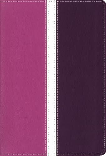 Stock image for KJV, Thinline Bible, Compact, Imitation Leather, Pink/Purple, Red Letter Edition for sale by Once Upon A Time Books
