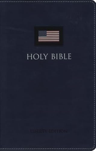 9780310439219: NIV, Liberty Bible, Imitation Leather, Blue: Rediscover the Faith of Our Nation's Founders and How Their Beliefs Shaped America