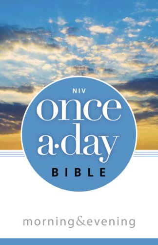 Imagen de archivo de NIV, Once-A-Day Morning and Evening Bible, Paperback a la venta por Goodwill of Colorado
