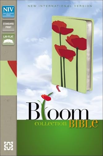 9780310441298: Holy Bible: New International Version, Red Poppies Italian Duo-Tone Bloom Collection Bible