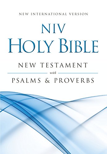 Beispielbild fr NIV, Holy Bible New Testament with Psalms and Proverbs, Pocket-Sized, Paperback, Blue zum Verkauf von Save With Sam